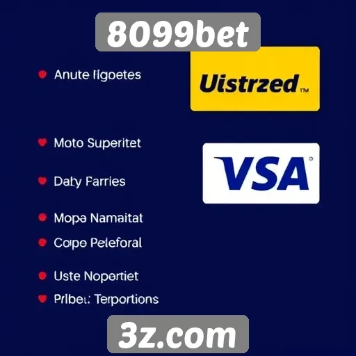 Métodos de pagamento aceitos pelo 8099bet